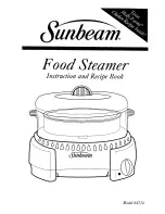 Sunbeam 4710 Instruction And Recipe Book предпросмотр