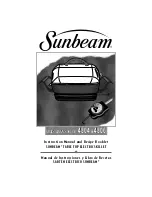 Sunbeam 4804 Instruction Manual And Recipe Booklet предпросмотр