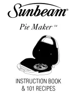 Sunbeam 4805 Instruction Book preview