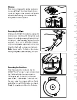 Предварительный просмотр 8 страницы Sunbeam 4817 Instruction Manual