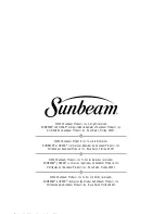 Preview for 60 page of Sunbeam 4817 Instruction Manual