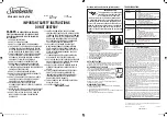 Preview for 1 page of Sunbeam 537-CN Instructions