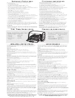 Preview for 1 page of Sunbeam 6198-33 User Manual