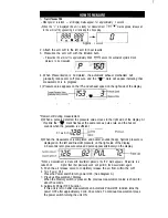 Preview for 8 page of Sunbeam 7659 Instruction Manual