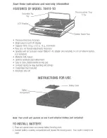 Preview for 2 page of Sunbeam 78411-10 Instructions For Use