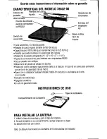 Предварительный просмотр 6 страницы Sunbeam 78622-0 Instructions Manual