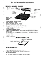 Preview for 10 page of Sunbeam 78622-0 Instructions Manual