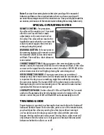 Предварительный просмотр 8 страницы Sunbeam advanced remote trainer Instruction Manual