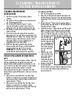 Preview for 5 page of Sunbeam Aer1 SAP8422-CN Instruction Leaflet