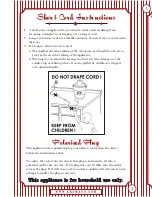 Предварительный просмотр 4 страницы Sunbeam AIC-206EM Instruction Manual