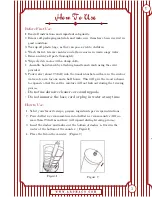 Preview for 6 page of Sunbeam AIC-206EM Instruction Manual