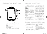 Preview for 3 page of Sunbeam Alinea KE2700 User Manual