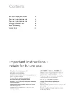 Preview for 2 page of Sunbeam Alpha SR6350 User Manual