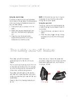 Preview for 7 page of Sunbeam Alpha SR6350 User Manual