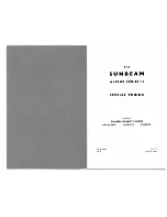 Preview for 2 page of Sunbeam Alpine II Series Owner'S Handbook Manual