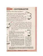 Preview for 4 page of Sunbeam Automatic Coffeemaster User Manual