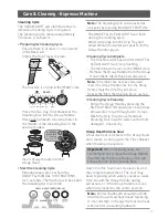 Preview for 25 page of Sunbeam BARISTA MAX  EM5300 User Manual