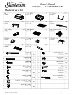 Предварительный просмотр 5 страницы Sunbeam BC1712G Owner'S Manual