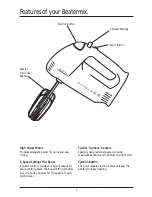 Предварительный просмотр 3 страницы Sunbeam BEATERMIX JM3200 Instruction/Recipe Booklet