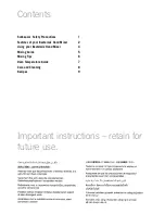 Preview for 2 page of Sunbeam Beatermix JM3250 Instruction Booklet