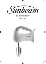 Предварительный просмотр 1 страницы Sunbeam Beatermix Pro JM5900 User Manual