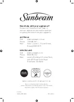 Preview for 9 page of Sunbeam Beatermix Pro JM5900 User Manual