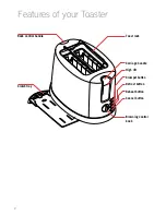 Preview for 4 page of Sunbeam BREAKFAST ESSENTIALS PU5201 User Manual