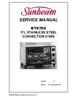 Sunbeam BT6700 Service Manual preview