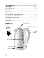 Preview for 4 page of Sunbeam BVSBKT1703 Series User Manual