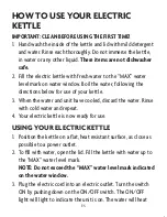 Preview for 7 page of Sunbeam BVSBKT31-033 Series User Manual