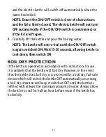 Preview for 8 page of Sunbeam BVSBKT31-033 Series User Manual