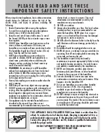 Preview for 2 page of Sunbeam BWF2002P-CN Instruction Leaflet