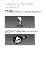 Preview for 9 page of Sunbeam Cafe Barista EM8800 Instruction Booklet