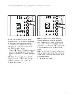 Preview for 21 page of Sunbeam Cafe Barista EM8800 Instruction Booklet