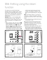 Preview for 22 page of Sunbeam Cafe Barista EM8800 Instruction Booklet