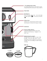 Предварительный просмотр 7 страницы Sunbeam Cafe Espresso II EM3820 Instruction Booklet