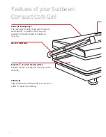 Preview for 4 page of Sunbeam CAFE GRILL GR8210 User Manual