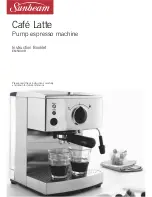 Preview for 1 page of Sunbeam Cafe Latte EM5400B Instruction Booklet