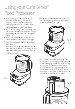 Предварительный просмотр 9 страницы Sunbeam CAFE LC9000 Instruction/Recipe Booklet