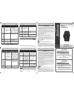Sunbeam Calefactor SFH612 Instruction Manual предпросмотр