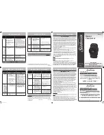 Preview for 1 page of Sunbeam Calefactor SFH612 Instruction Manual