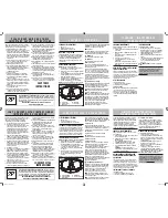 Preview for 2 page of Sunbeam Calefactor SQH357 Instruction Manual