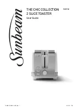 Предварительный просмотр 1 страницы Sunbeam CHIC TAM3502 User Manual