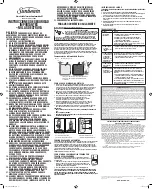 Предварительный просмотр 2 страницы Sunbeam ConformHeat 2001 Manual