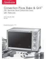 Preview for 1 page of Sunbeam Convection Pizza Bake & Grill BT7000 Instruction Booklet