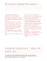 Предварительный просмотр 5 страницы Sunbeam Cool-Zone DF5200S Instruction Booklet