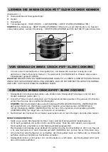 Предварительный просмотр 24 страницы Sunbeam Crock-Pot SCCPQK5025B Instruction Manual