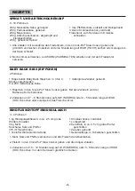 Предварительный просмотр 29 страницы Sunbeam Crock-Pot SCCPQK5025B Instruction Manual