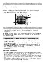 Предварительный просмотр 46 страницы Sunbeam Crock-Pot SCCPQK5025B Instruction Manual