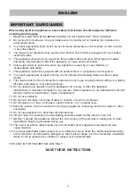 Предварительный просмотр 4 страницы Sunbeam Crockpot CKCPRC6038 Instruction Manual